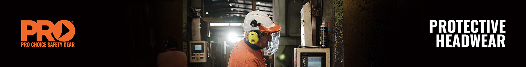 <img alt="Pro Choice Protective Headwear" src="/images/CategoryImages/PRO/Resized/ParamountWebsite_PRO_Banners_-ProtectiveHeadwear.jpg?u=1Yf+Rh" data-bind="attr: { src: imageUri }"><br><br>
<h1 class="widget-product-list-title page-title  ">PROTECTIVE HEADWEAR</h1>
<div class="widget-category-field info-group widget-category-field-CUS_SEOHeaderText spacing-bottom  ">
<div>
<p class="grid-row"><span style="font-size: 14px;">Head and shoulders above the rest, Pro Choice Safety Gear's hard hats and&nbsp;protective headwear&nbsp;are tested and certified to Australian and NZ Safety Standards AS/NZS 1801.<br><br></span><span style="font-size: 14px;">Our&nbsp;protective headwear&nbsp;is strong, light and comfortable and compatible with a range of other Pro Choice Safety Gear accessories, including protective face-shields, safety earmuffs and sun protection shading. Pro Choice Safety Gear&nbsp;protective headwear&nbsp;and hard hats are available in a range of colours that help classify work areas, company position and visitors to site.<br></span><span style="font-size: 14px;"><br>Pro Choice Safety Gear hard hats come in either the convenient ProLock harness or the quick adjusting single hand Ratchet harness with both using the ProLink harness webbing for superior shock absorption. You can even add company logos to your&nbsp;protective headwear&nbsp;order via the Pro Choice Safety Gear in-house printing service.</span></p>
</div>
</div>