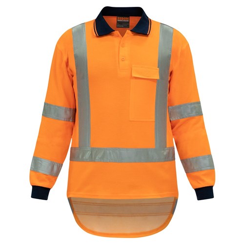 PoloTTMC Cotton Backed Orange (V14LS)