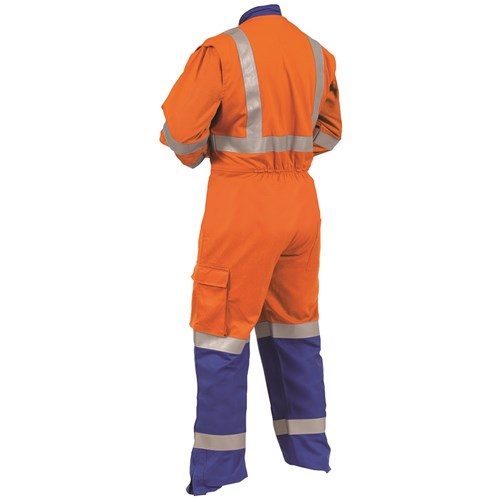 Overall Arcguard 12Cal Ttmc Inheratex  Zip Royal Blue/Orange (Fepvcmw)