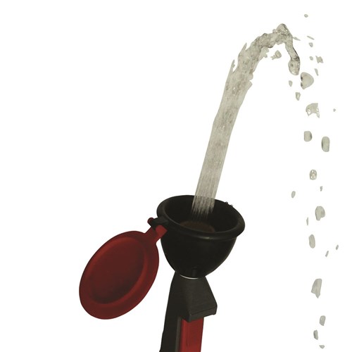 Hand Held Drench Hose Single Non Aerated Eye Wash 1.5M Hose