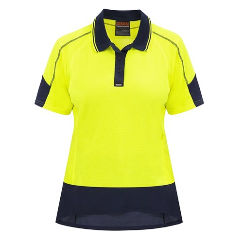 Polo Women's Day Only Cotton Backed Yellow/Navy