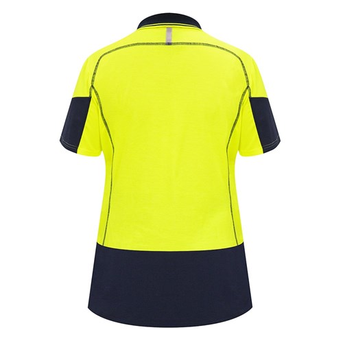 Polo Women's Day Only Cotton Backed Yellow/Navy